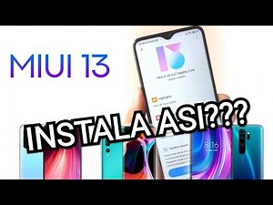 🤯Como INSTALAR MIUI 13 MANUALMENTE Y MAS RÁPIDO???🎉DEBES SABER ESTO!!!