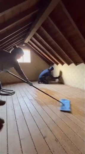 Attic Makeover: From Dusty Storage to Cozy Retreat #AtticMakeover #DIY #HomeImprovement