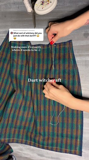 Tailoring Tips: Sewing Darts on a Skirt Tutorial