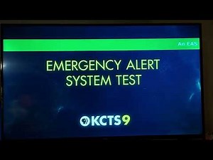 KSTS9 PBS Seattle Washington emergency alert system test November 3rd at 1:30 a.m. PT/ 4:30 a.m. ET
