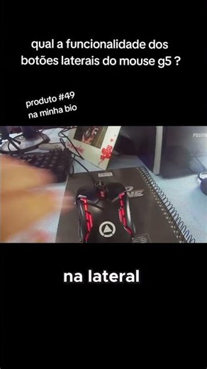 What is the function of the side buttons on the G5 mouse? #aliexpress