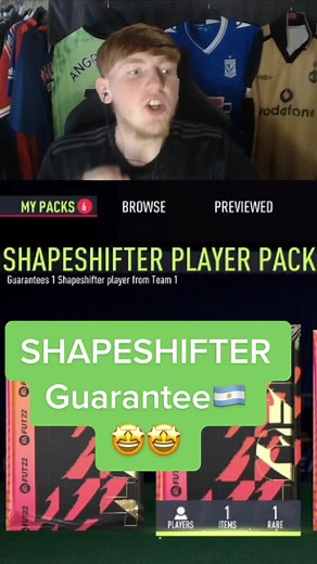 FIFA 22 FUT Shapeshifter Pack Opening Reactions