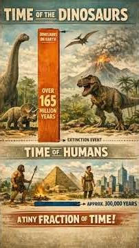 Dinosaurs vs Humans: The Real Timeline