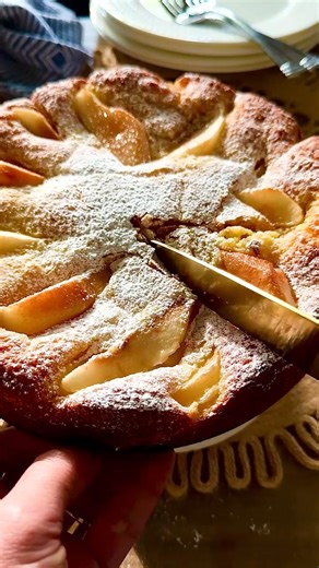 29K views · 474 reactions | Italian Pear Cake: https://themeddish.com/Pear-Cake | The Mediterranean Dish | Facebook