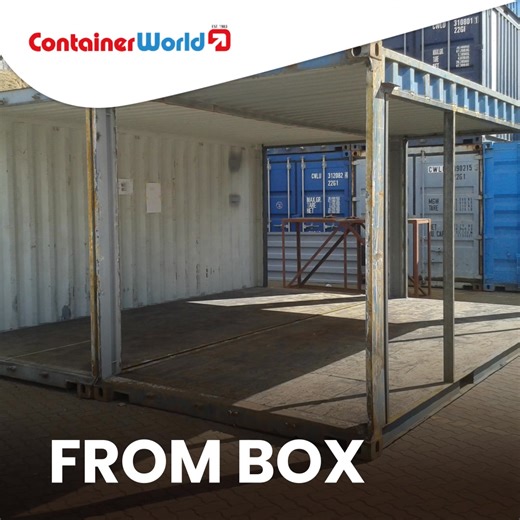 With our expert container conversions, almost any space you imagine is possible!​ Swipe left to see how we transformed this shipping container into a chic urban café. Learn more here: https://containerworld.co.za/outstanding-service/container-conversions/ | Container World Pty LTD
