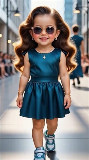 Cute Angel Fashion Runway Show