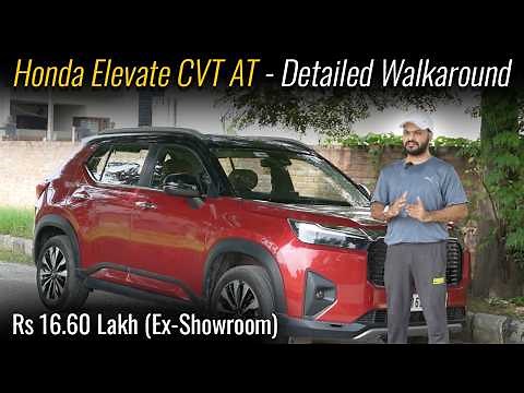 Honda Elevate ZX CVT Walkaround | Smarter Pick than Creta & Seltos?