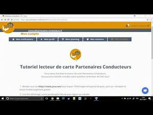 Tutoriel installation logiciel Lecteur Carte