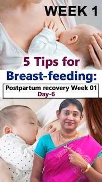 5 Breastfeeding: Tips to Increase Your Milk Supply Week 01 Day-6