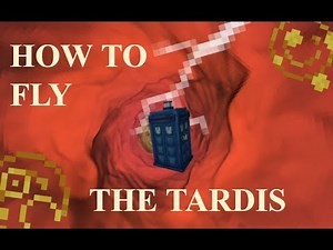How to Fly the Tardis in Tardis Refined Minecraft!