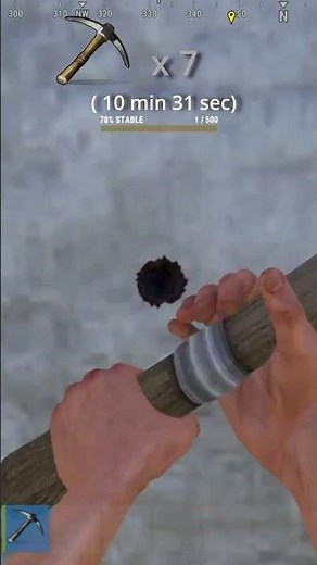 How many metal picks does it take to break a soft side wall in Rust?