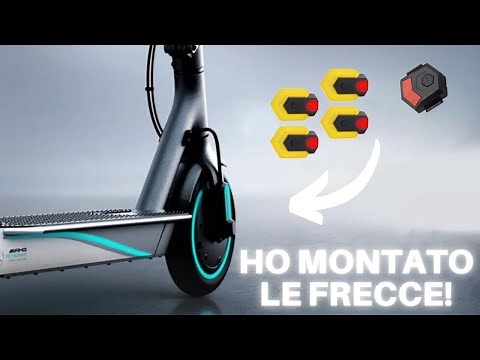 Frecce per monopattino! Le ho installate sul mio Xiaomi PRO 2