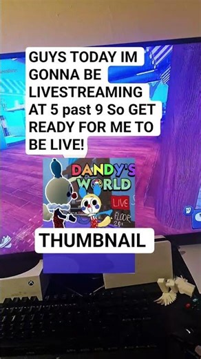 9:05 LIVESTREAM TIME!!!