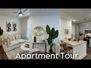 LUXURY APARTMENT TOUR| MODERN ATL APARTMENT|Aesthetic Neutral, Black&White Home Decor| LifeOfTaylor
