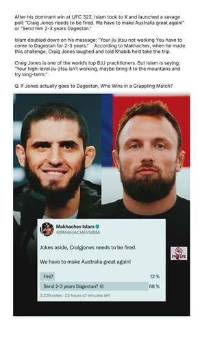 Fire him or send him to Dagestan for 2 years!