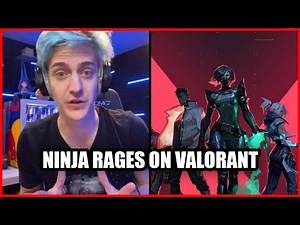 NINJA VALORANT RAGE | VALORANT MOMENTS