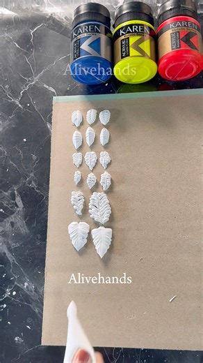 6 Easy Leaf Techniques with Texture Paste | Beginner-Friendly Tutorial😍🤩