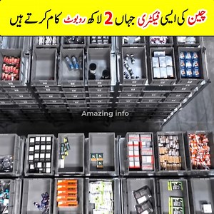 16K views · 195 reactions | China Warehouse Where 200 Robots Work as Employees! What if robots replaced humans at work? 烙 Inside China, there is a high-tech warehouse where 200 robots work like real employees—sorting, lifting, packing, and moving goods 24/7 without rest. #China #Robots #RobotWorkers #FutureTechnology #Automation #AI | Amazing Info | Facebook