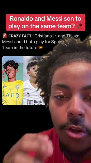Ronaldo and Messi's Sons to Play on Same Team?