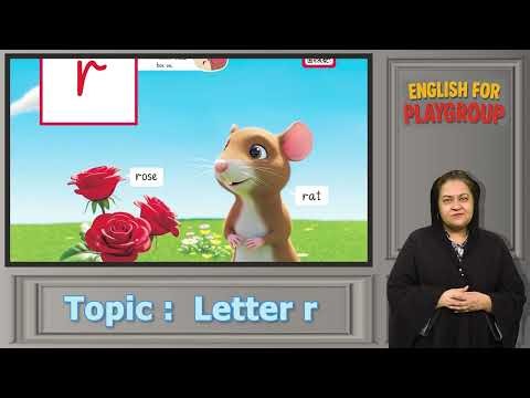**English 3+ Kids Learning | Letter R | Teacher Guide**