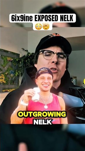 6ix9ine EXPOSED NELK😳🤯#stevewilldoit #shorts #nelk