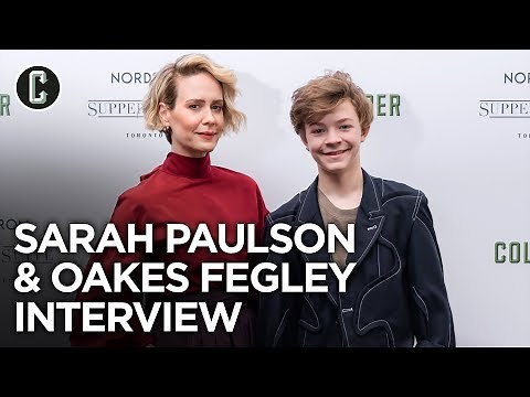 The Goldfinch Interview: Sarah Paulson & Oakes Fegley