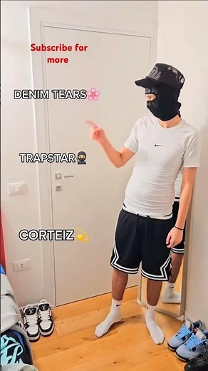 Denim Tears🌺 or Trap star⚜️ or Corteiz💥 #drip #fashion #drippy #drippygang #trapstar #denimtears