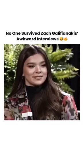 Famous Said What on Instagram: "Between Two Ferns with Zach Galifianakis remains one of the most iconic and hilariously awkward talk shows in entertainment history. Known for its dry humor, deadpan delivery, and intentionally uncomfortable celebrity interviews, the show became a viral sensation by flipping the traditional Hollywood format on its head. From roasting Hailee Steinfeld about her age to teasing Jennifer Lawrence about how “exhausting” acting must be, Zach Galifianakis left no star un