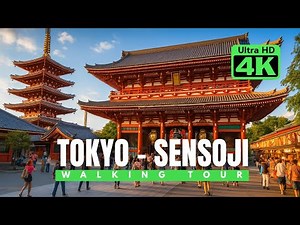 Tokyo Asakusa’s Most Famous Temple 🇯🇵 | Sensoji Temple Walking Tour 2025