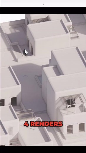 Revit & Enscape: Master Your 3D Renders in Minutes! #shorts