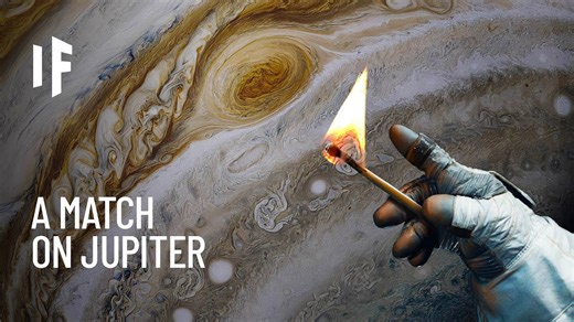 Could Jupiter’s Atmosphere Explode from a Single Match?