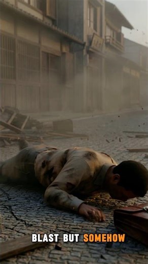 The Man Who Survived TWO Atomic Bombs 😮 #HistoryShorts #WW2 #TrueStory #Survival #AtomicBomb