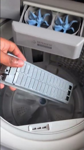 Watch how to deep clean your top-load washing machine and remove hidden dirt.