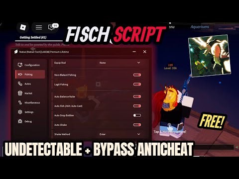 FISCH Script (FREE) PASTEBIN - Auto Fish, Auto Shake, Instant Catch, Auto Reel *BEST*