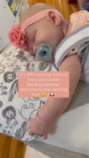 It’s 6PM and your baby is fussy, cluster feeding nonstop — welcome to the witching hour 😅🕰️ That late-afternoon stretch when: 🍼 Baby cries more than usual 🍼 Wants to feed constantly 🍼 Struggles to settle or fall asleep It’s exhausting, but this phase is short-lived — and it will pass 💗 If this sounds like your evenings… you’re doing amazing. Truly. 👶 Follow @independentsleepers for more realistic baby sleep help that actually works — and share this with a new mama who needs to hear she’s 