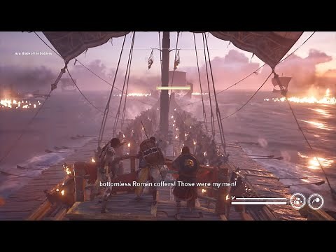 Assassin's Creed Origins - Naval Fleet Boss Fight #5