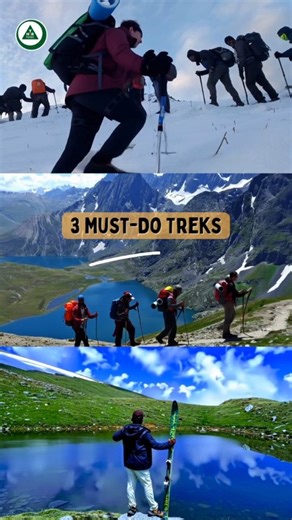 Youth Hostels Association of India on Instagram: "🏔️ 3 Must-Do Himalayan Treks with YHAI 🥾✨ Looking for treks that give you real adventure, raw nature, and lifelong memories? These three iconic treks with YHAI should be on your bucket list: 🌄 Sar Pass Trek – A perfect mix of snow trails, high mountain passes, teamwork, and unforgettable bonding moments. Ideal for those ready to push limits and grow stronger together. 💙 Kashmir Great Lakes Trek – Walk through postcard-perfect meadows and witn