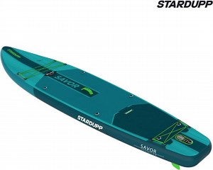 Stardupp Savor Elite SUP Board - opblaasbaar touring model - 370x86cm - max 170KG | bol