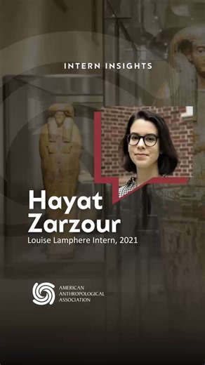 Hear from Hayat, a former Louis Lamphere intern whose experience with AAA helped shape a career in cultural heritage and archaeological data preservation. From museums to resource management, the skills gained during the internship continue to make an impact.⁠ ⁠ AAA internships open doors, and it all starts with your AAA membership. ⁠ 🔗 Join or renew today at https://americananthro.org/membership/ | American Anthropological Association