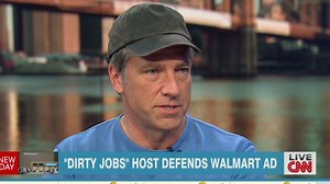Mike Rowe under fire for Walmart ad