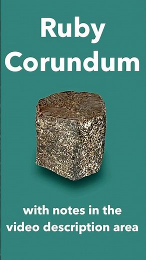 Ruby Corundum Crystal ID'd
