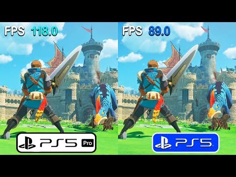 Monster Hunter Stories 3 - PS5 vs PS5 PRO Frame Rate Comparison