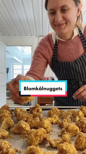 Oppskrift: Sprø og deilige blomkålnuggets til middag