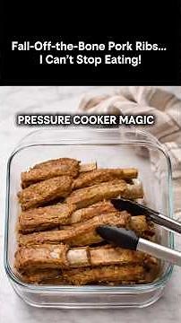 Melt-in-Your-Mouth Pressure Cooker Pork Ribs | Easy Family Dinner