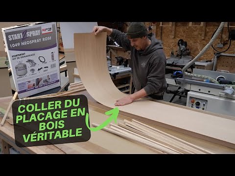 comment coller un plaquage en bois véritable