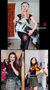 TB to ‚Shipping up to Boston‘ w/ @piper.ally & @miaasanomusic 😊🤘🏻 | Annie Hurdy Gurdy