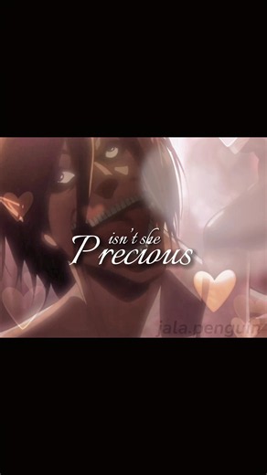 Eren🎀 #eren #erenjaeger #aot #attackontitan #snk | isn't she lovely