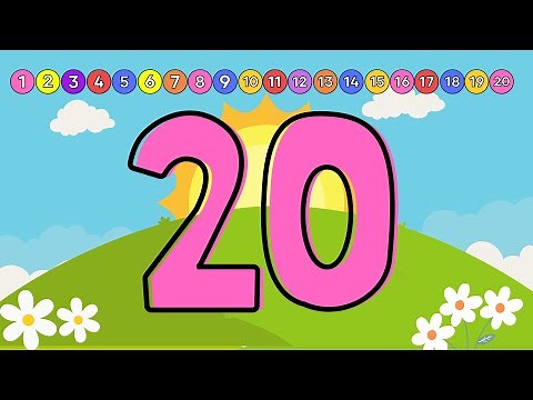Count And Move | Counting Song for Kids! | Count Down From 20 to 1