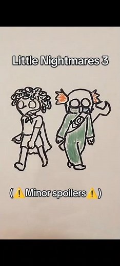 Low and Alone if they talked in Little Nightmares 3 #LN3 #littlenightmares3 #animatic #spoilers