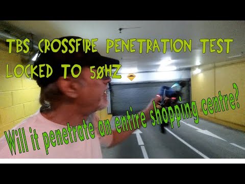 TBS Crossfire 50hz Penetration Test